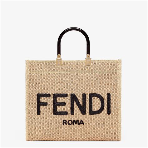 white fendi beach bag|branded beach bags.